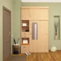 Прихожие и шкафы в коридор с зеркалом в современном стиле