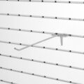 EKPS 593 Крючок для перфорированной панели одинарный, L=250мм