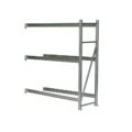 Дополнительная секция для складского стеллажа РП-50 (Steller) 2100х1200х600 3 яруса без настила  ЦИНК