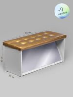 Пуф-Банкетка с зеркалом ( 95х45) для магазина, примерочной, ПВЗ / экокожа, 45544841 — изображение 12